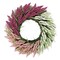 Pink & White Heather Floral Wreath 28" – Spring & Summer Front Door Botanical Home Décor